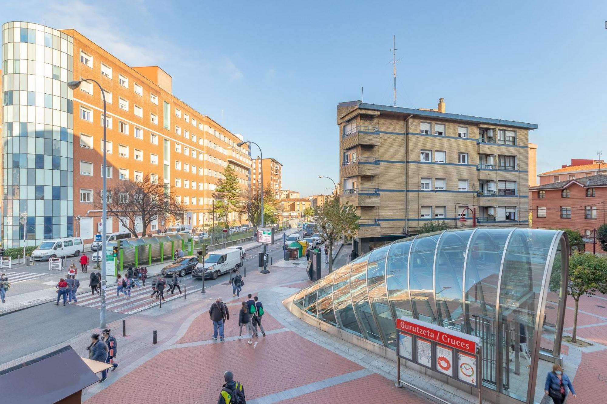 Apartamento I Cruces Metro Bec Barakaldo Dış mekan fotoğraf
